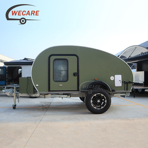 Wecare Xe Moóc Du Lịch Đường Địa Hình Nhỏ Giọt Nước Mắt Xe Moóc Xe Cắm Trại Địa Hình Úc - Product Image 3