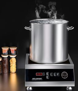 Estufa Electromagnética Comercial de Alta Potencia de 5000W para Cafetería, Estufa Plana, Estufa para Hervir Sopa, Estufa de Cocina - Product Image 5