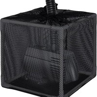 Sac filtrant en maille pour pompe à bassin, compatible avec la plupart des pompes, en nylon noir, sac d'isolation, accessoires d'aquarium