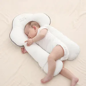 Bantal bayi untuk bayi baru lahir, bantal tidur korektif menenangkan portabel