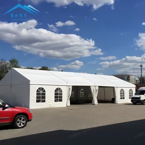 High Quality 2024 New Large White Outdoor Event Tent Waterproof Aluminum Frame Marquee Tent for Sale