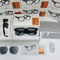 Gafas Inteligentes AIMB S3 Ultra con IA, Cámara de 5MP, Grabación de Video 1080P, WiFi, Traducción por IA, Gafas de Sol para Exteriores, Altavoz AAC, Magnéticas