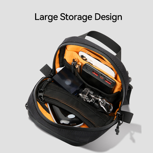 Bolsa Transversal Pequena Antifurto de Luxo para Homens, Estilo Esportivo, com Alça Única - Product Image 4
