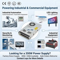 Alimentation à découpage encastrée série LRS-350 350W 3.3/4.2/5/12/15/24/36/48V 29A pour équipement industriel, Fabricant OEM