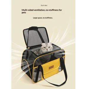 Breathable Mesh <b>Pet</b> <b>Carrier</b> Bag Portable Travel Handbag for Small Cat Dog Outdoor Carrying <b>Pet</b> Tote Bag - Product Image 3