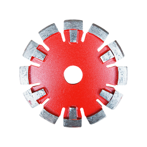 Lame diamantée segmentée de 120 mm (5 pouces) pour scie à découper le sol, idéale pour le béton et les rainures – <span class=keywords><strong>Disque</strong></span> diamanté pour le découpage de joints - Product Image 2