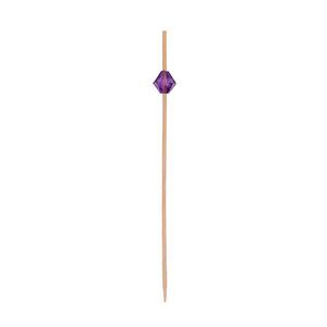 Brochettes décoratives <span class=keywords><strong>en</strong></span> cristal <span class=keywords><strong>en</strong></span> <span class=keywords><strong>forme</strong></span> <span class=keywords><strong>de</strong></span> losange pour boissons, desserts, charcuterie, fête <span class=keywords><strong>de</strong></span> mariage, bâtonnets à cocktail <span class=keywords><strong>en</strong></span> bambou, pics à fromage - Product Image 4