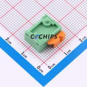 1790351 Spring Terminal Block Through hole Component (THT) Connector Green Through Hole 1P 1 - Product Image 1