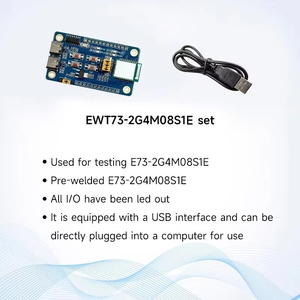 บอร์ดพัฒนาโมดูล EWT73-2G4M08S1E BLE พร้อมพอร์ต USB 2.4GHz BLE4.2/5.0 ใช้ชิปประมวลผลประสิทธิภาพสูง NRF52810 ความถี่ 2379-2496 MHz - Product Image 2