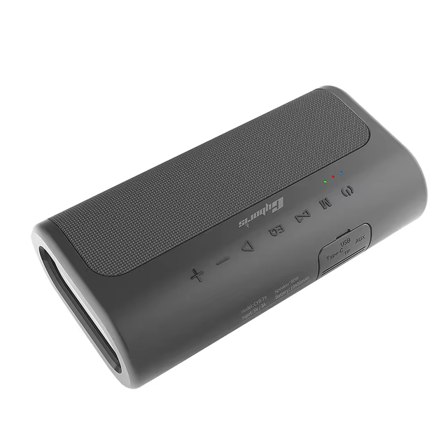 80W Blue Tooth Speaker, Powerful Sound and Deep Bass, Portable Wireless, IPX5 Waterproof, 18H Playtime, EQ, USB, Loud Subwoofer