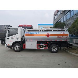 Camion-citerne FAW 4X2 pour l'alimentation en carburant des chantiers de construction, émissions et direction personnalisées, fabriqué en Chine, certifié ISO CCC - Product Image 4