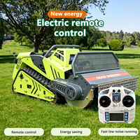 Mesin Pemotong Rumput Robot Pertanian Lebar Potong 1500mm, Mini Pintar dengan Remote Control, Dijual