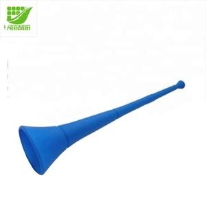 Corne de supporter en plastique personnalisable avec logo – Outil de cheering pour les fans de football, cadeau promotionnel et d'affaires - Product Image 2