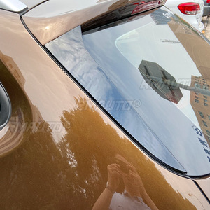 2Pcs Gloss Black Car Rear Window <b>Side</b> Spoiler Wing Splitter for BMW X1 E84 2009-2015 Car Accessories - Product Image 2