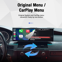 ZWNAV 14,9 pouces LINUX OS Auto Apple CarPlay Multimédia pour BMW Série 5 E60 E61 2003-2010 – Unité centrale de navigation GPS et écran de mise à niveau