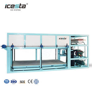 ICESTA 자동 얼음 블록 만들기 경쟁력있는 가격 긴 서비스 수명 하이 퀄리티 2t 직접 냉각 블록 물고기 용 얼음 기계 - Product Image 4