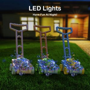 Automatic Bubble Machine Tank Bubble Blower Maker Bubble <strong>Lawn</strong> <strong>Mower</strong> Toddler <strong>Toys</strong> for Kids Summer Outdoor Push Backyard <strong>Toys</strong> - Product Image 4