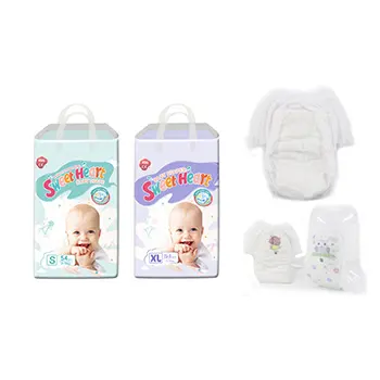 Diaper Pants Hot Sale Cheap Price Manufacture Baby Diaper High Absorption Disposable Pullup Diapers Soft Baby Training Pants OEM Pullup Pants