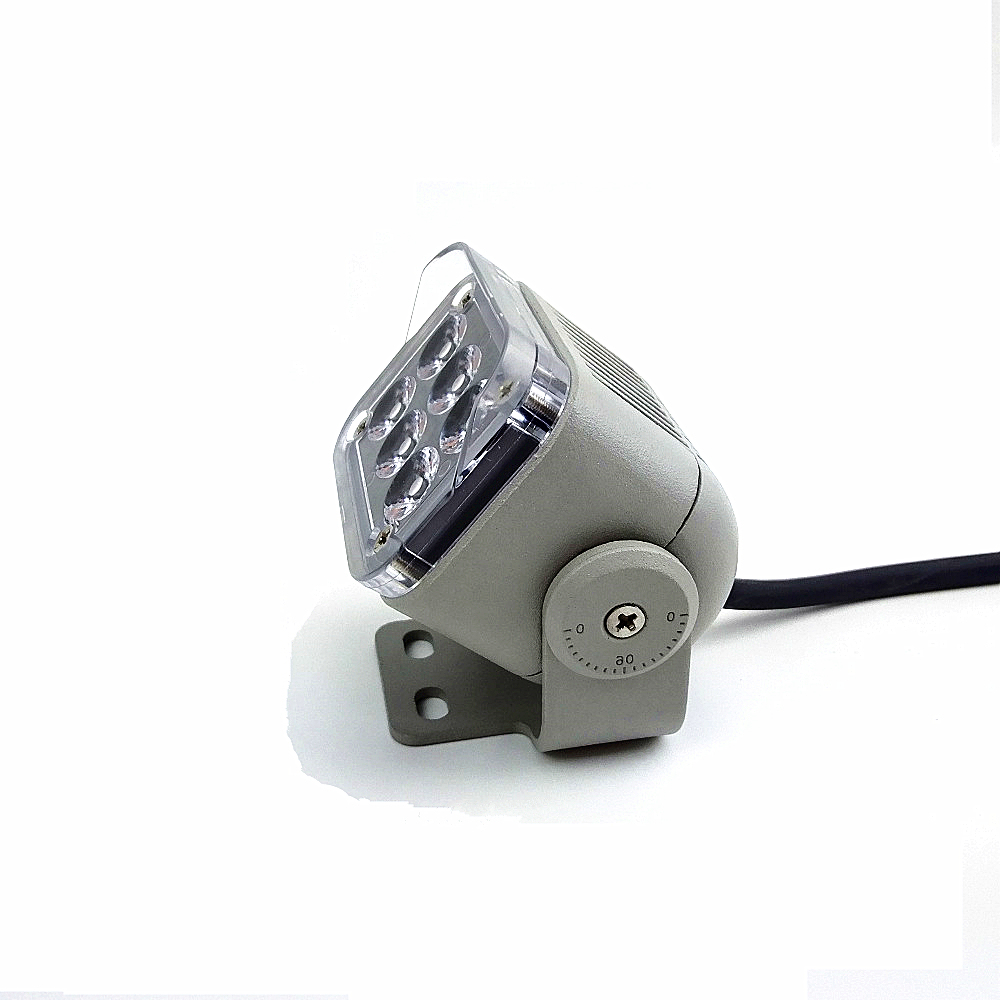 IP65 Landscape Building Facade LED Flood Light with Spike RGB DC24V 15/30 Beam Angle
