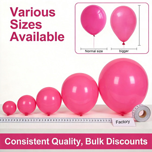 Globos de Látex Natural Gruesos al por Mayor <span class=keywords><strong>para</strong></span> Decoración de Fiestas de <span class=keywords><strong>Cumpleaños</strong></span>, Bodas y Navidad - Product Image 4