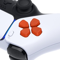 Boutons D-pad personnalisés de remplacement EXtremeRate pour manettes PS5 Playstation 4 - Kits de boutons