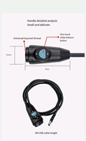 Caméra endoscopique portable USB 3.0 Full HD, équipement d'imagerie médicale pour l'inspection et la chirurgie vétérinaire