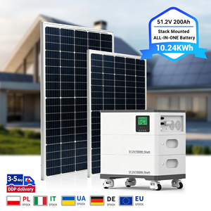 แบตเตอรี่โซลาร์ออฟกริดแบบออลอินวัน 51.2V 200Ah สามารถต่อพ่วงได้ รองรับการจ่ายไฟ 5-25kW สำหรับระบบกักเก็บพลังงานภายในบ้าน - Product Image 4