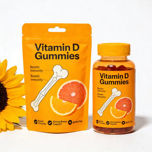 Gomitas de Vitamina D Orgánica, Vitamina Natural del Sol, Mezclas Personalizadas, Servicio de Marca Privada OEM ODM, Certificación HACCP ISO GMP NSF - Product Image 4