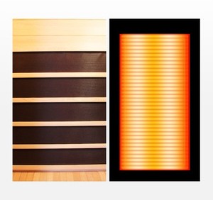 Sauna Interior de Madera Maciza de Cedro Rojo Canadiense para 5 Personas, Sauna Híbrida de Lujo, Sauna de Vapor Seco, de Doble Propósito - Product Image 6