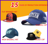 Prix d'usine OEM Petite Commande Minimum Marque Qualité Personnalisé Logo Haute Fréquence Broderie Velours Côtelé Bord Casquette de Baseball Chapeau