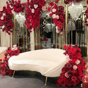 Flores de Boda Rojas de Lujo a <span class=keywords><strong>Precio</strong></span> de Fábrica - Fondo Floral Rojo de Lujo para Bodas y Eventos - Product Image 2