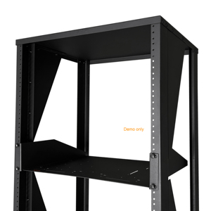 MX-210B 2U 19-inch Perforated Metal Fixed <b>Rack</b> Shelf <b>cabinet</b> fixing part - Product Image 4