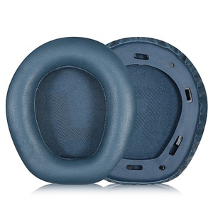 แผ่นรองหูสำหรับ <span class=keywords><strong>JBL</strong></span> <span class=keywords><strong>QUANTUM</strong></span> 100แผ่นรองหูประสิทธิภาพ Q100แผ่นรองหูฟังที่มีการแยกเสียงรบกวนเมมโมรี่โฟมหนังโปรตีนเนื้อนุ่ม - Product Image 4