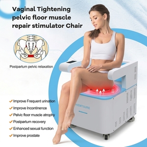 Chaise stimulateur musculaire du plancher pelvien, siège d'entraînement pour la récupération post-partum, équipement de massage chauffant pour salon de beauté - Product Image 1