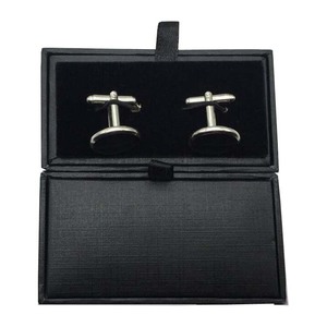Caja de almacenamiento de embalaje de regalo para gemelos, caja de gemelos negra de moda personalizada ecológica - Product Image 4