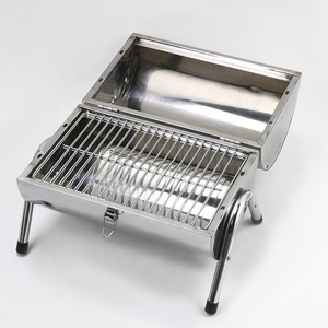 Portable Outdoor <strong>Mini</strong> BBQ <strong>Grills</strong> Stainless Steel BBQ <strong>Grills</strong> <strong>Charcoal</strong> High Quality BBQ <strong>Grill</strong> - Product Image 2