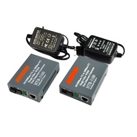 Optik alıcı-verici 10/100M tek modlu tek Fiber optik medya dönüştürücü anahtarı dönüştürücü 1310/1550nm Fiber medya Converte
