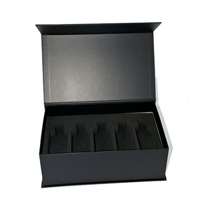Luxe Opvouwbare Geschenkdoos Klassiek Zwart Groot Magnetisch Presentatie Geschenkmand Doos Voor Verpakking - Product Image 2