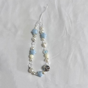 Chaîne de téléphone à pendentif en forme d'ours rose INS avec perles pour <span class=keywords><strong>iPhone</strong></span>, cordon de suspension tendance pour femmes, cordon anti-perte, bijou, breloque, sangle, cadeau - Product Image 5