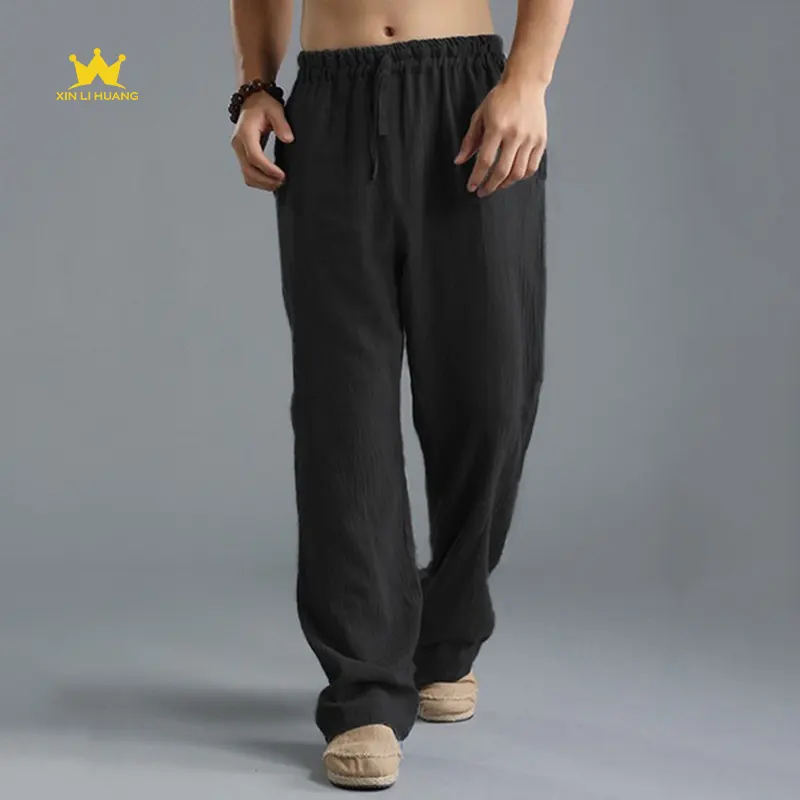 Özelleştirilmiş moda erkek açık pantolon, kolay hareket için benzersiz elastik tasarım