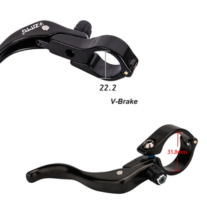 ZTTO Road Bike leva del freno bici da strada a scatto fisso Vice freni V maniglia del freno in lega di alluminio per manubrio 22.2mm 31.8mm - Product Image 6