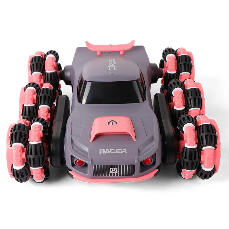 RC Cars 6WD Drift Stunt, coche de control remoto para niños de 6 a 12.360 años, coche de pulverización giratorio para regalos de cumpleaños de Navidad