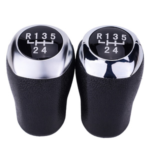 Hyundai Gear <b>Shift</b> <b>Knob</b> 5 6 Speed Leather Ergonomic For Modern Car Fitment - Product Image 3