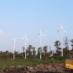 Wind <b>Generator</b> 2KW Horizontal Axis 220V Grid Tie <b>Solar</b> Wind Hybrid System High Power - Product Image 2