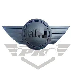 Mini Cooper Capa frontal modificada em metal 3D emblema do logotipo do carro para BMW JCW F55 F56 R55 R56 R60 F60