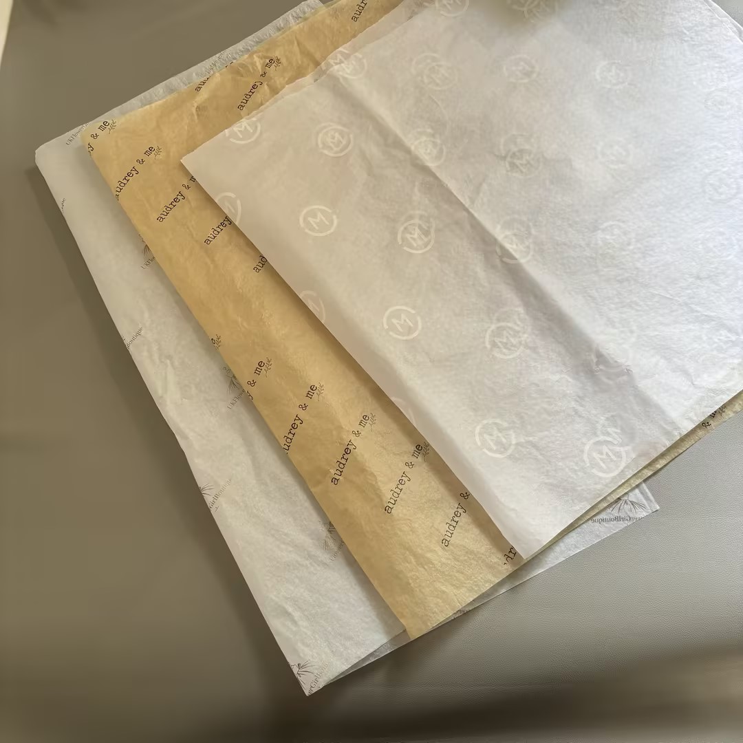 Customized Packaging Paper Tissue Wrapping Paper For Products Packaging Clothes Wrap Tissue Paper Logo Print