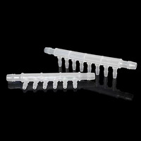 Croix B8x4-8 et 10 voies barbelées Type jardin en plastique Tube polypropylène tuyau connecteur séparateur raccords de tuyauterie