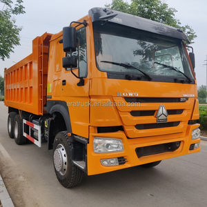 Camión volquete articulado HOWO 8*4 de 16m3, usado, con motor diésel de 336hp, personalizable, procedente de China, en venta por subasta. - Product Image 3