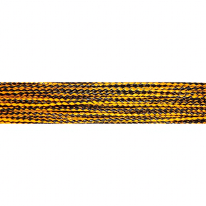 Cordons en cuir véritable tressés ronds bicolores de 5 mm, prix d'usine, pour la fabrication de bijoux, prix de gros - Product Image 1