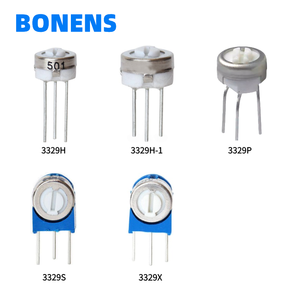Potentiomètre de précision à simple tour 3329P 0,5W, résistance variable réglable en émail de verre 10 Ohm 5M Ohm - Product Image 6